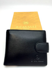 Кошелек мужской кожаный B.Cavalli 5802