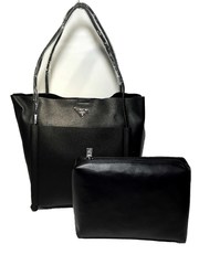 Большая кожаная сумка PRADA 1803 - 2 в 1