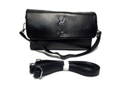 Классический клатч от YSL черного цвета 0137/58