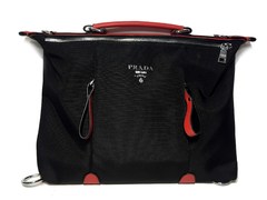 Сумка планшет горизонтальный из баллистического нейлона от PRADA 2214