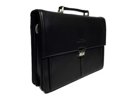 Солидный кожаный портфель - Giorgio Armani 8000