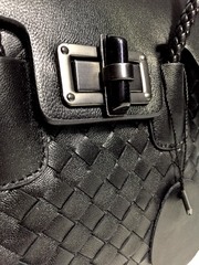 Сумка - клатч bottega-veneta Mini Roma с плетением intrecciato